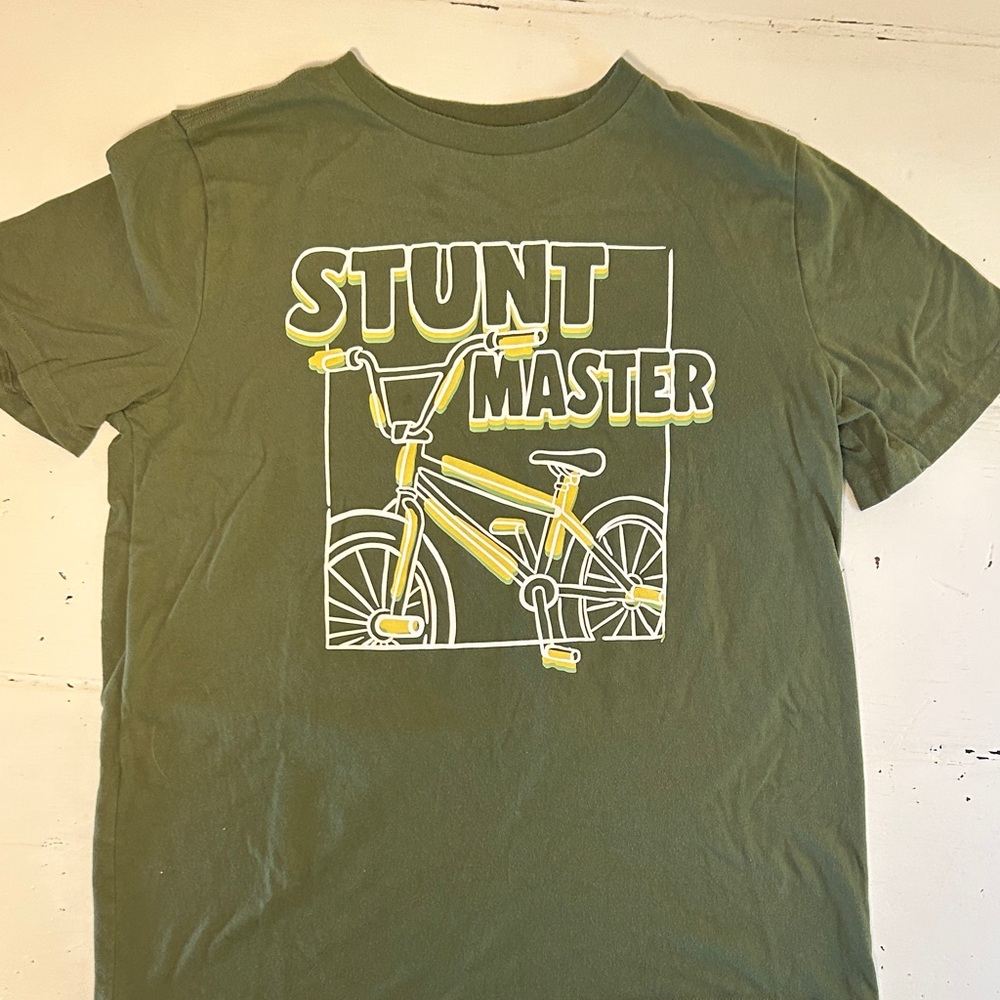 Stunt Master Kids Short Sleeve Tee - Green